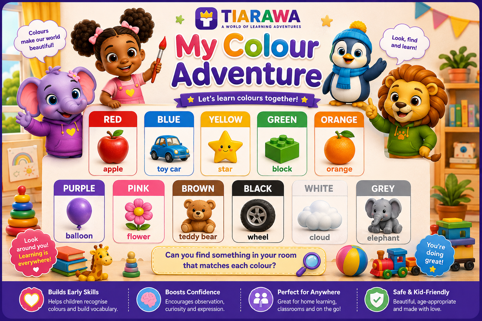 TIARAWA – My Colour Adventure