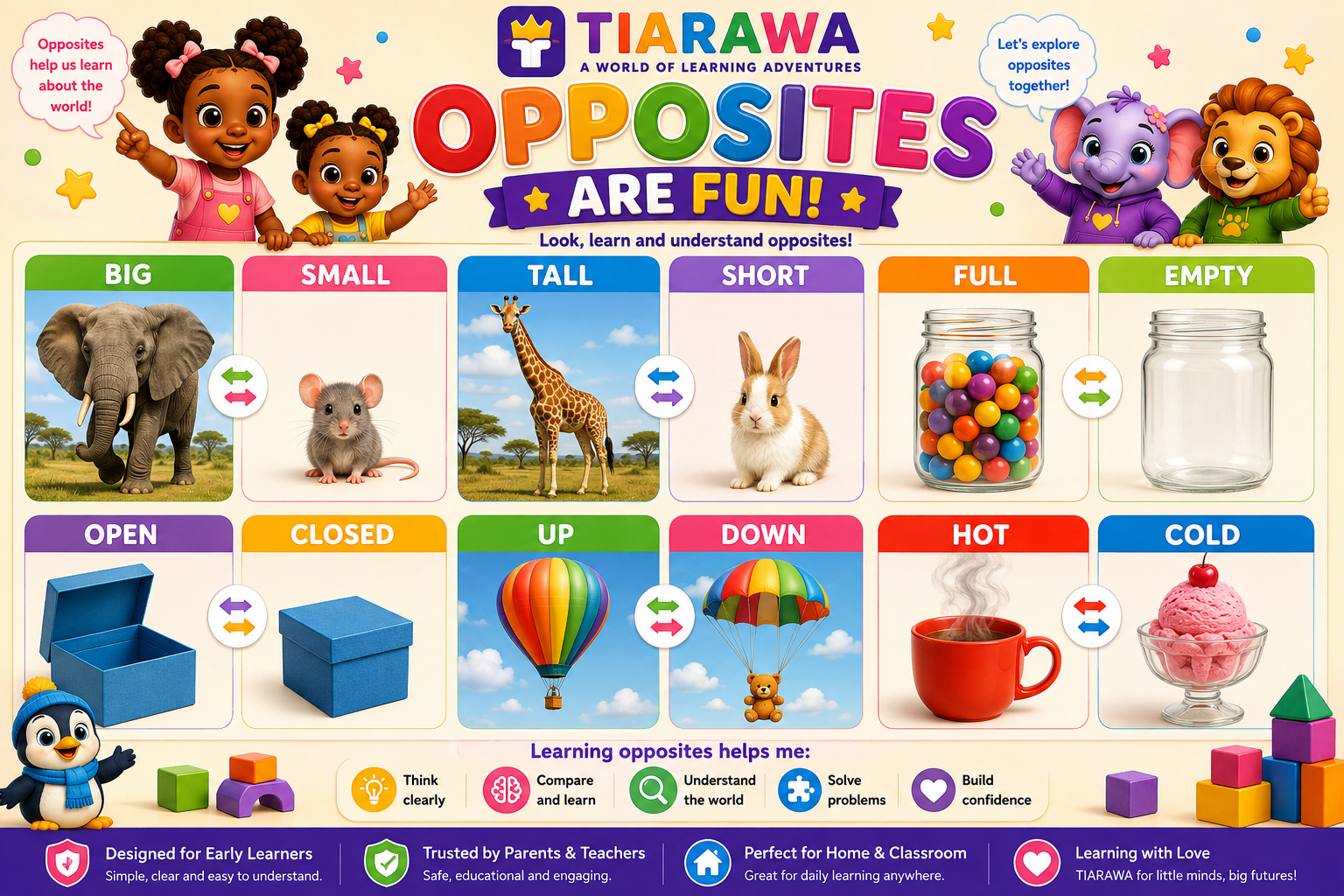 TIARAWA – Opposites Are Fun!
